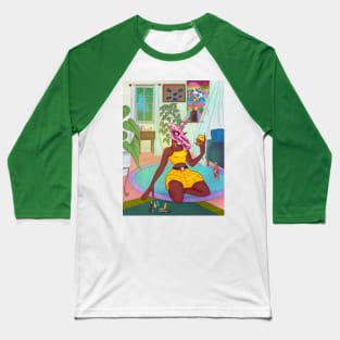 Springtime Warmth Baseball T-Shirt